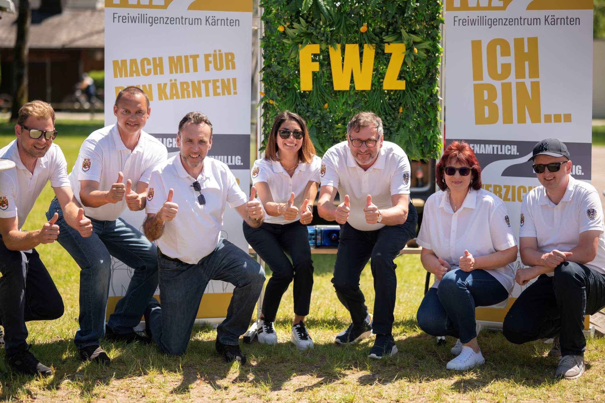 FWZ am Hafenfest am Wörthersee: Das neue Freiwilligenzentrum präsentiert sich
